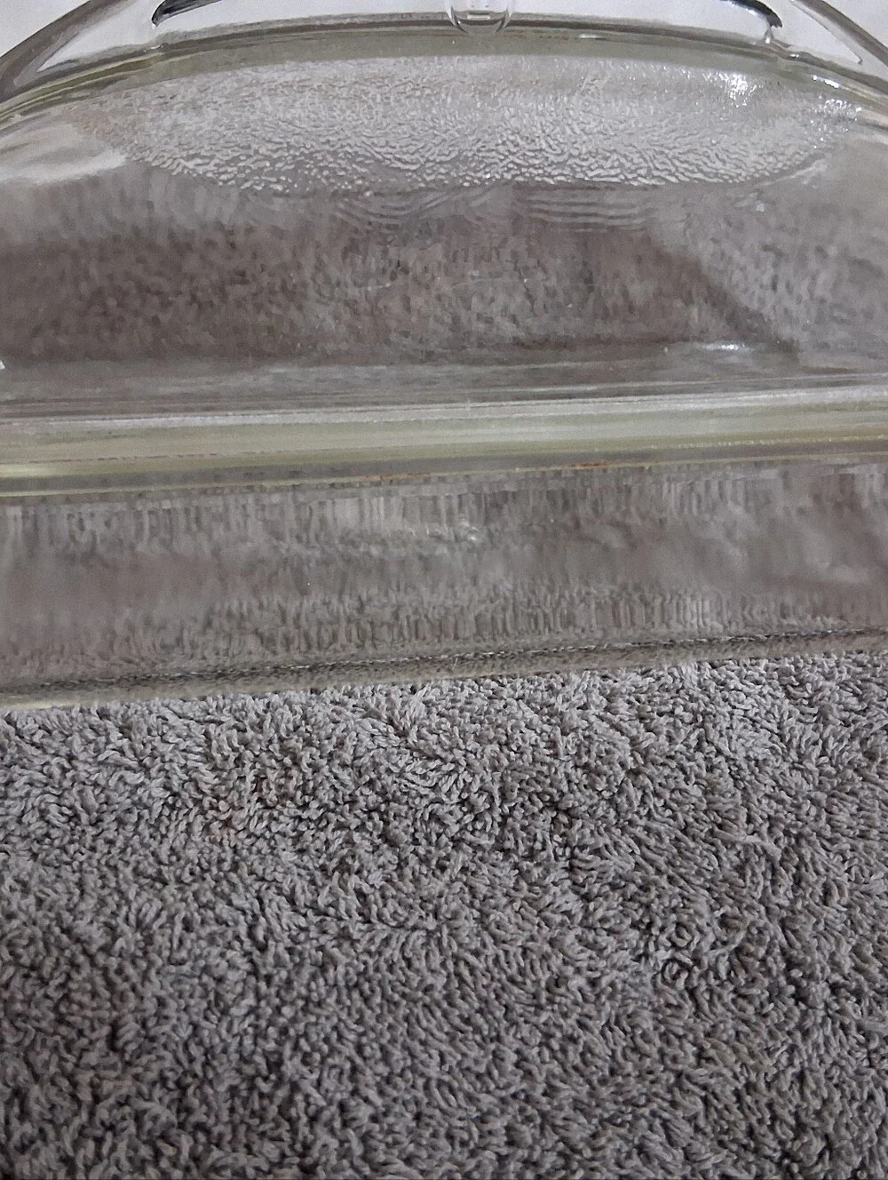Vintage PYREX Clear Glass Loaf PAN